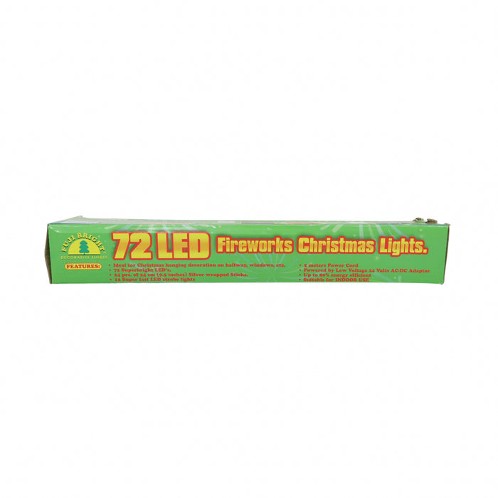 Landmark 72 LED Firework Christmas Lights (S-72FWL-24) - Warm White