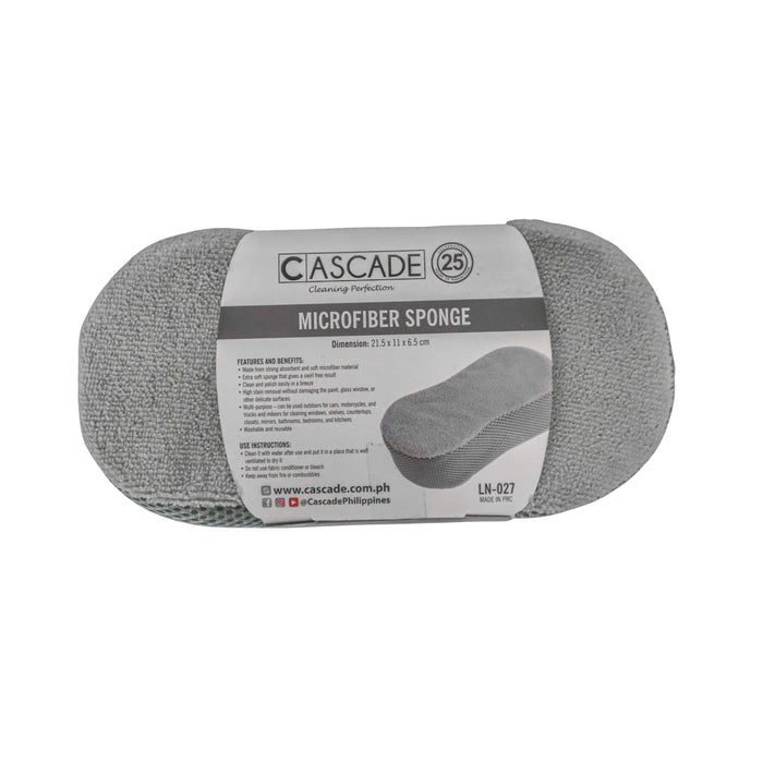 Cascade Car Microfiber Sponge 21.5 x 11 x 6.5cm