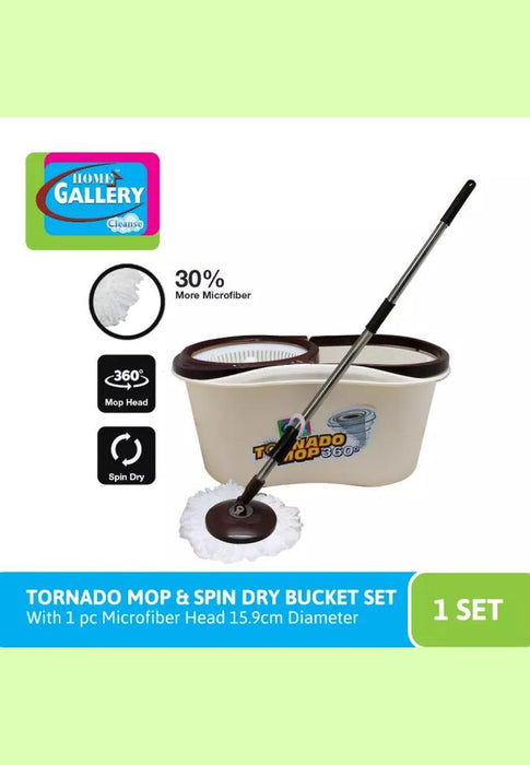 Home Gallery Tornado Mop & Spin Dry Bucket Set (ZT-30)