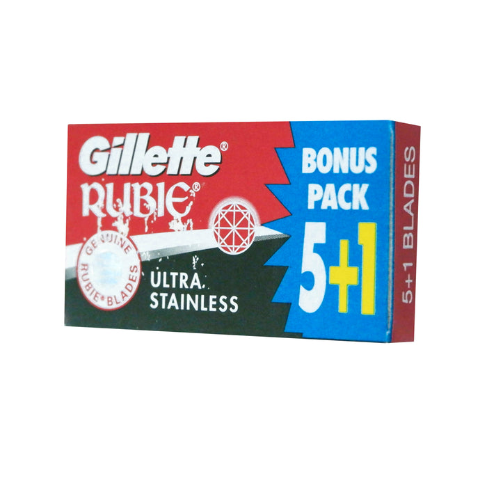 Buy Gillette 5piece Rubie Ultra Stainless Blade and Get 1piece Blade