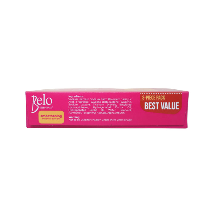 Belo Smoothing Whitening Body Bar Soap 90g x 3