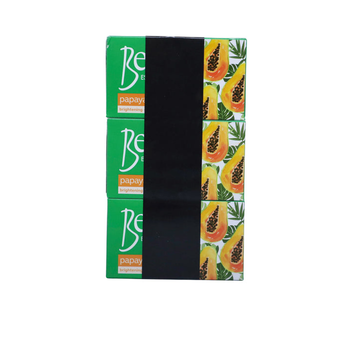 Belo Essentials Buy 2 Papaya Bar Soap 65g and Get 1 Free