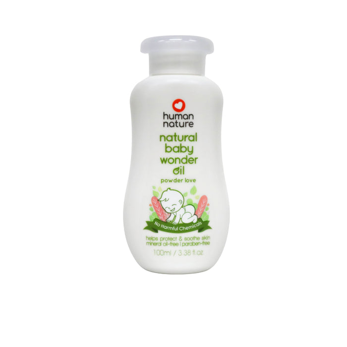 Human Nature Natural Baby Wonder Oil 100ml - Powder Love