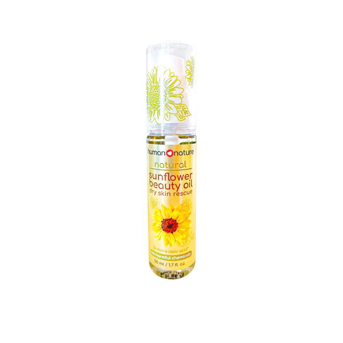 Human Nature Sunflower Beauty Oil Dry Skin Rescue 50ml