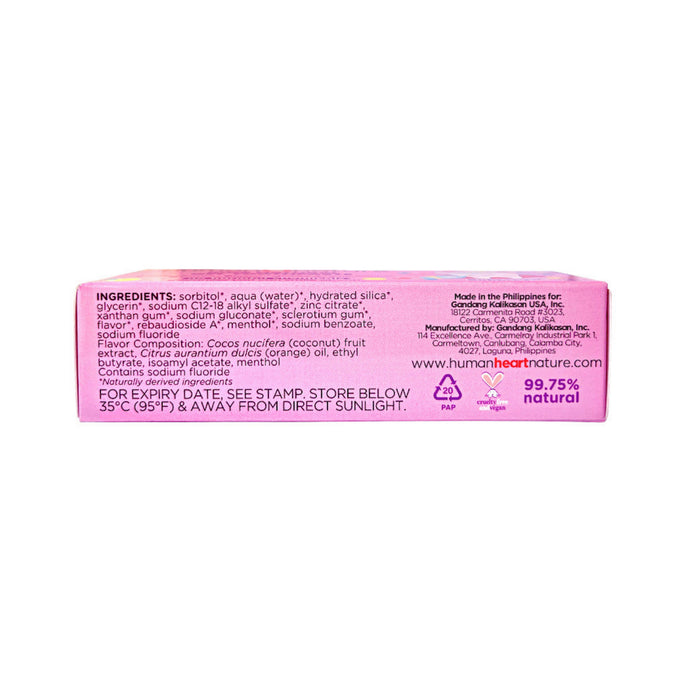 Human Nature Kids Natural Gel Toothpaste - Bubblegum