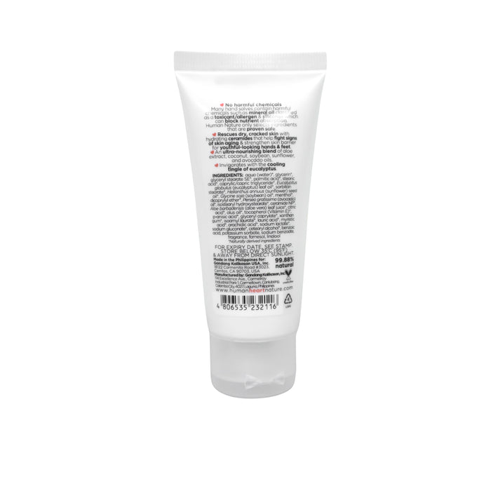 Human Nature Ceramide Skin Renewing Salve Hand & Foot Cream 50g - Invigorating Eucalyptus