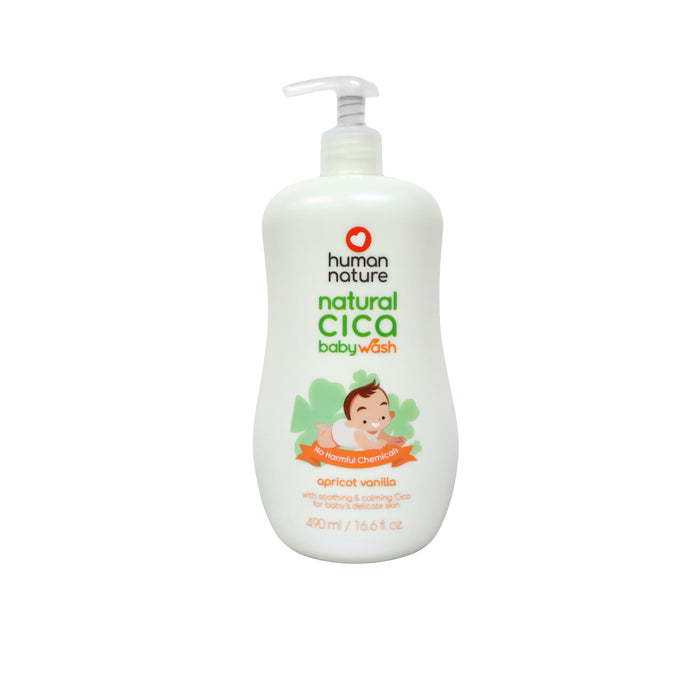 Human Nature Natural Cica Baby Body Wash 490ml