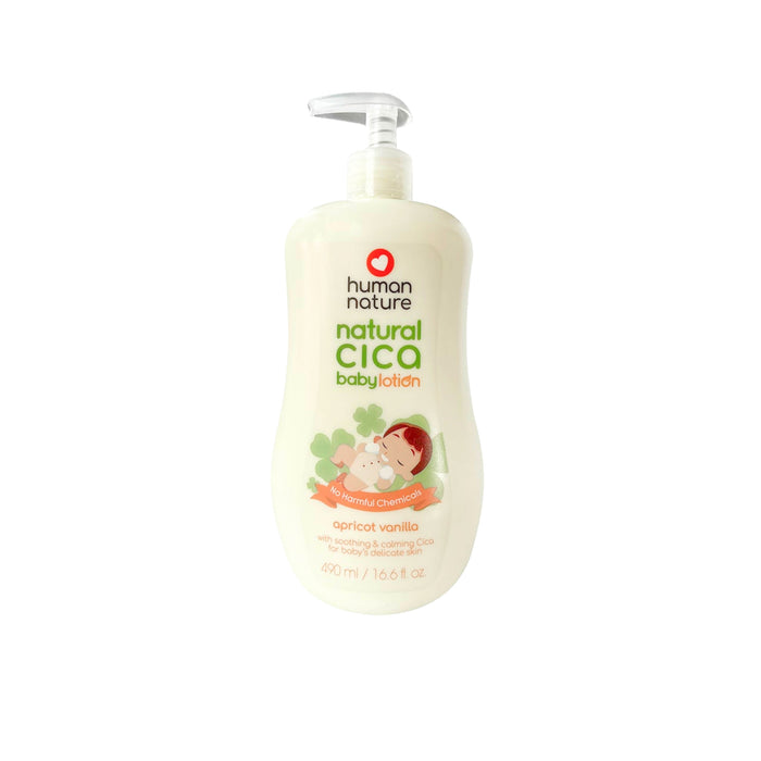 Human Nature Natural Cica Baby Lotion - Apricot Vanilla