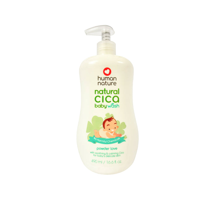 Human Nature Natural Cica Baby Wash - Powder Love