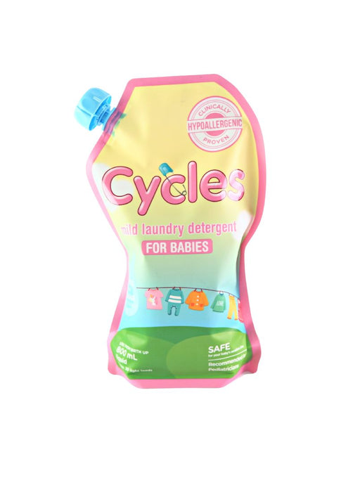 Cycles Laundry Detergent Refill Pack 800ml