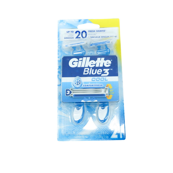 Gillette Blue III Cool Comfortfresh Disposable Razor