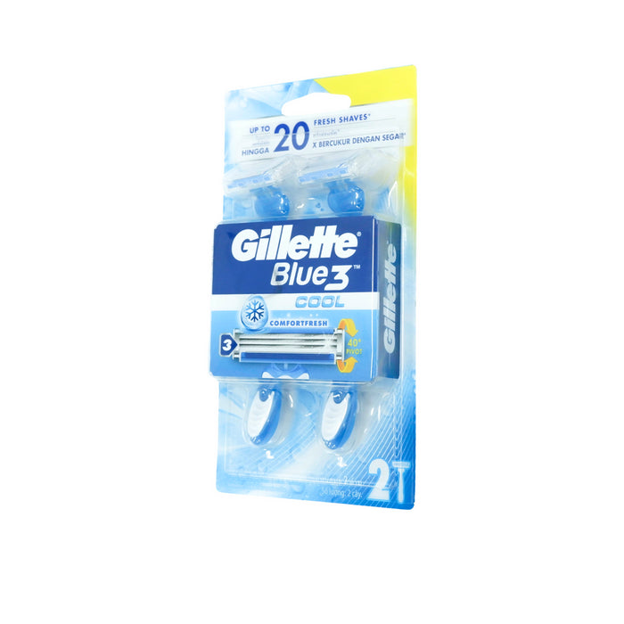 Gillette Blue III Cool Comfortfresh Disposable Razor