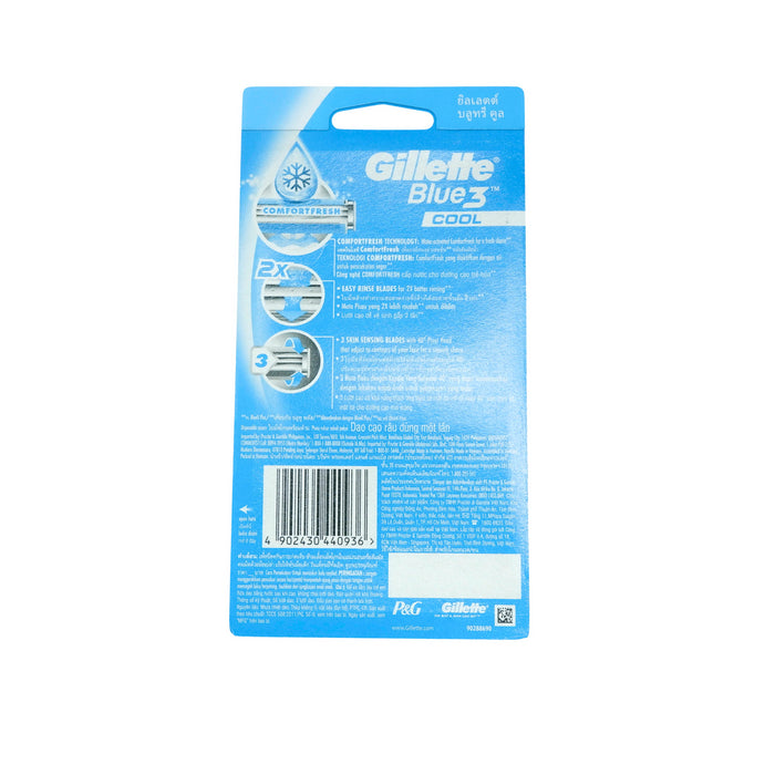 Gillette Blue III Cool Comfortfresh Disposable Razor