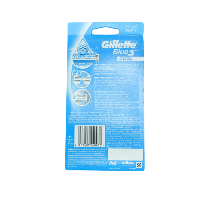 Gillette Blue III Cool Comfortfresh Disposable Razor