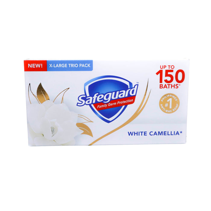 Safeguard White Camellia Bar Soap 160g x 3