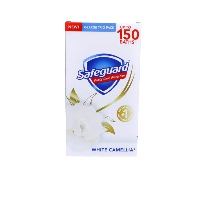 Safeguard White Camellia Bar Soap 160g x 3