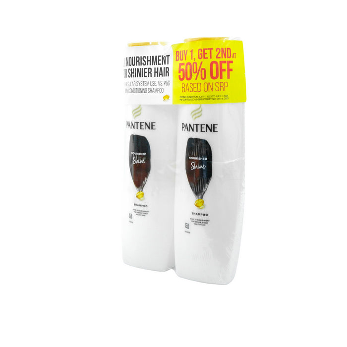 Buy Pantene Nourished Shine Shampoo and Get 2nd at 50% off