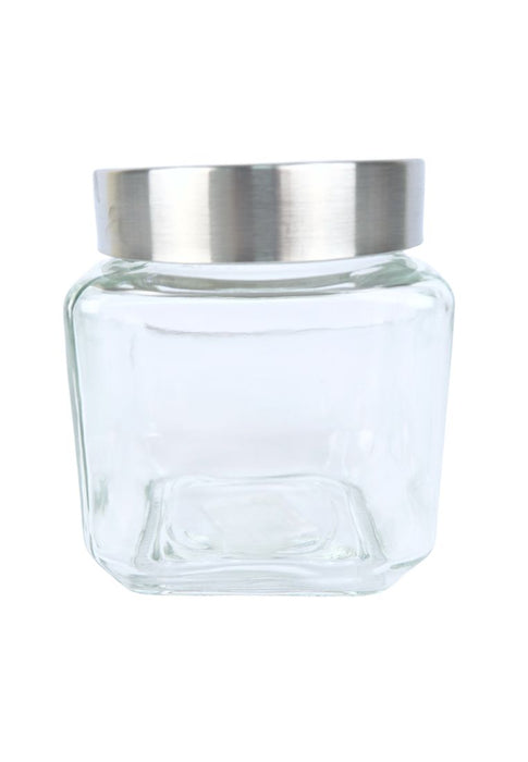Landmark Square Jar 450ml With Lid