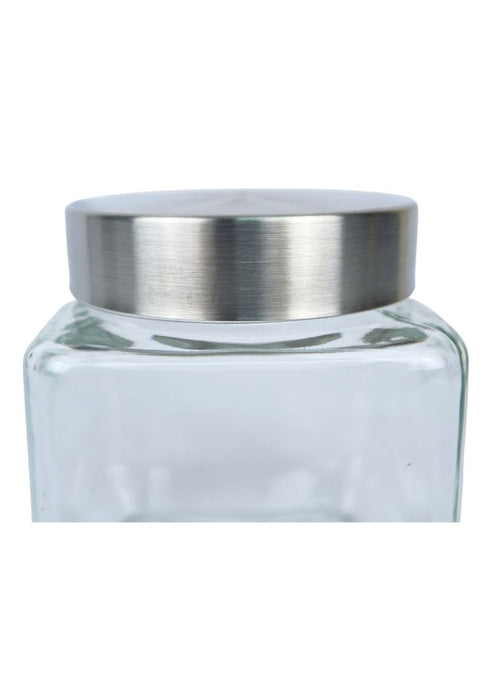 Landmark Square Jar 450ml With Lid