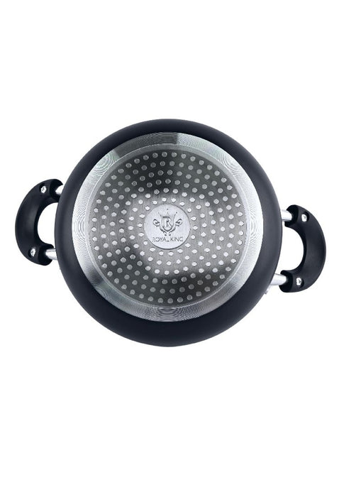 Royal King Non-stick Sauce Pot 20cm with Glass Lid