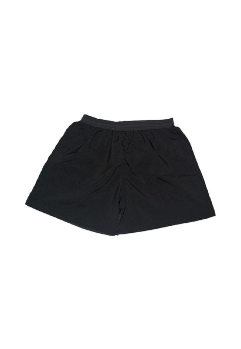 Landmark Running Shorts Nylon Spandex Full Garter With Reflectorize Zip Pocket - Grey