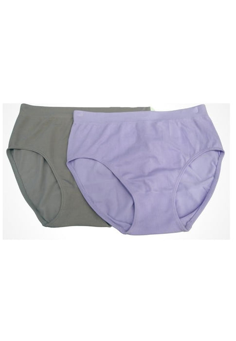 Santimo 2 in 1 Full Panty - Purple/Gray