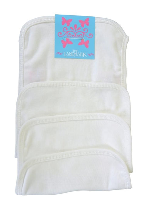 Landmark Burp Pad 3 in 1 Chief Value Cotton White