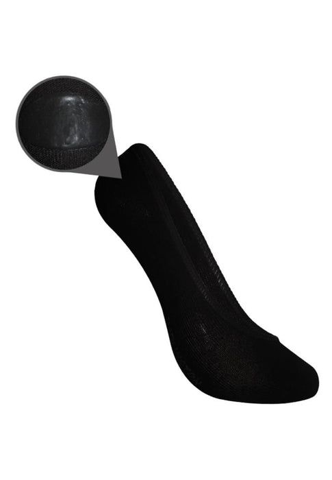 Darlington Ladies Casual Foot Cover With Darlington Coffee Print And Heel Gel