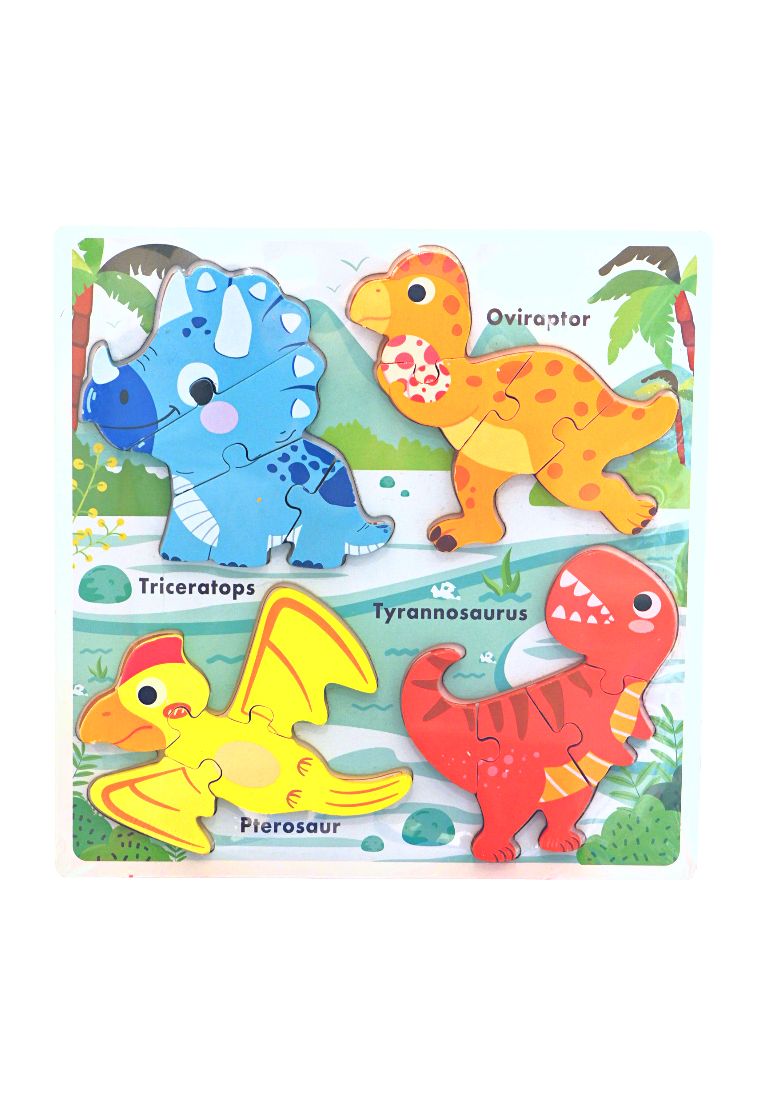 Dinosaur Wooden Puzzle  Dinosaur Jigsaw Puzzle