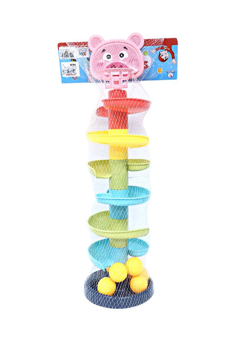 Landmark Piggy Spiral Slide Tower