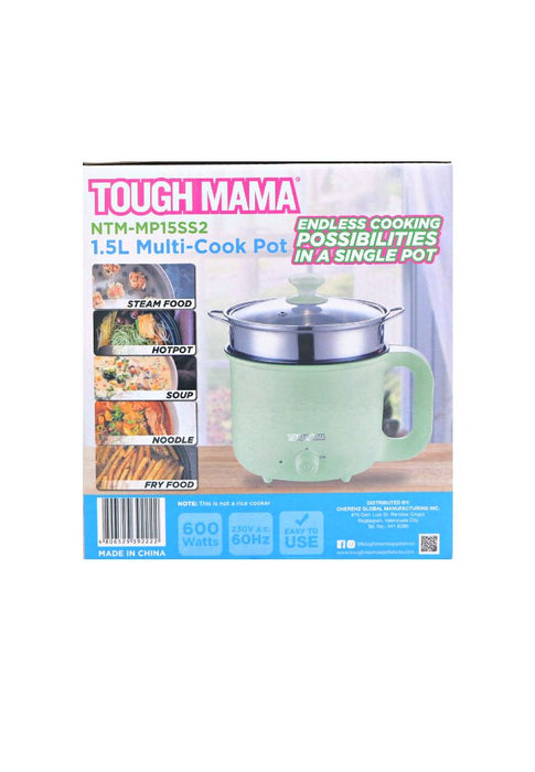 Tough Mama Multi-cook Pot 1.5L with Steamer