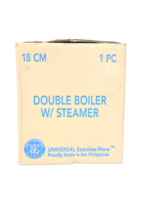 Landmark Double Broiler 18cm with Steamer Insert