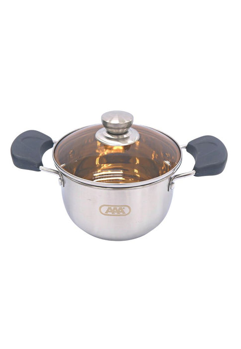 AAA 5piece Double Handle Stainless Casserole