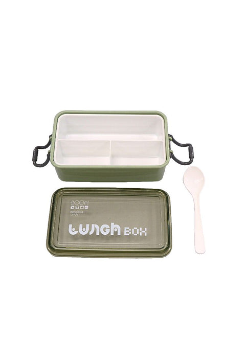 Landmark Lunch Box with Spoon, Cover, and Divider