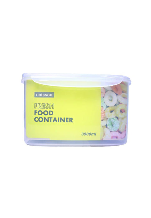 Cuisson Rectangular Airtight Food Container 3.9L