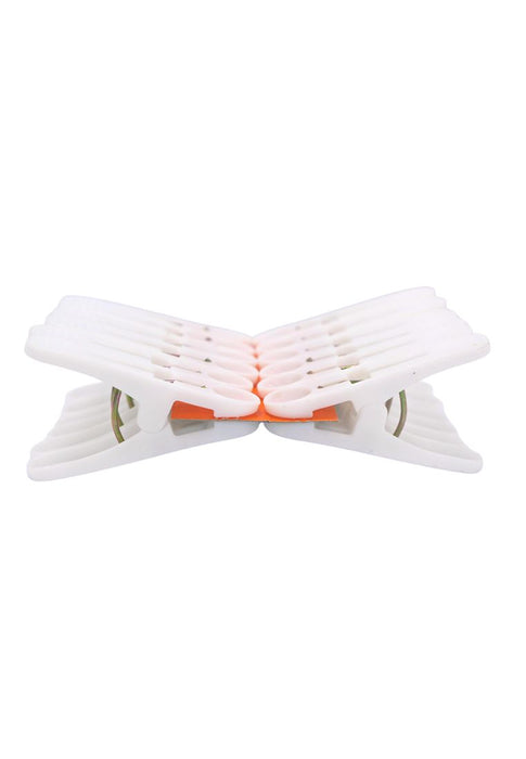 Home Gallery 12 Pieces White Laundry Pegs