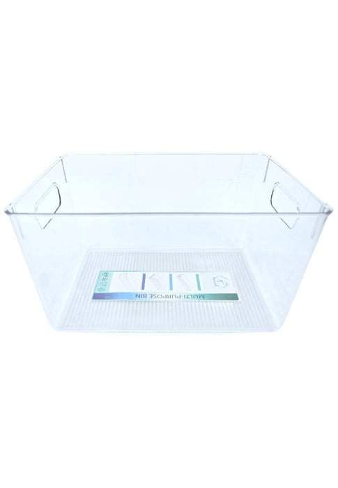 Landmark Multi-purpose Bin With Handle - Clear