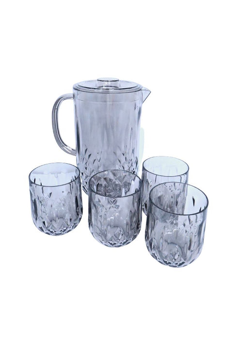Urban Kitchen Pitcher 1L with 4 Glasses