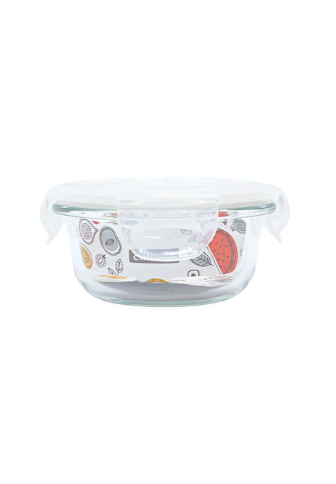 Cuisson Round Glass Food Container 200ml with PP Lid