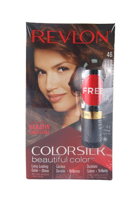 Revlon Colorsilk Hair Color with Free Lipstick