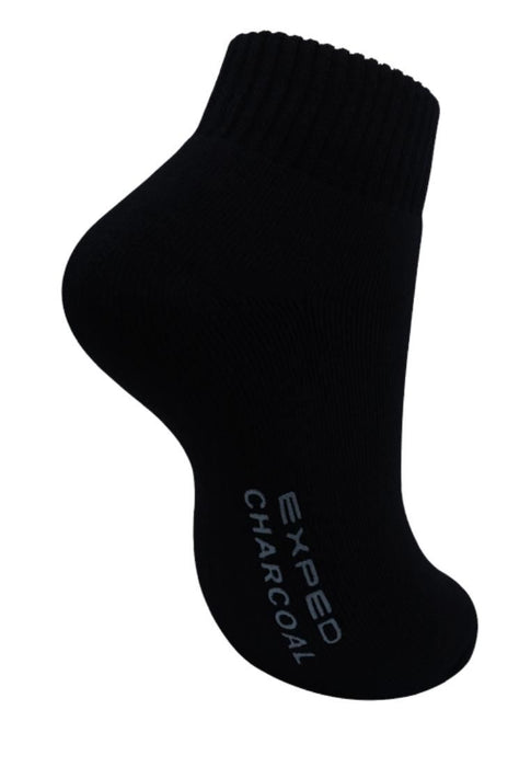 Darlington Men's 3 Pairs Sports Low Cut - Black