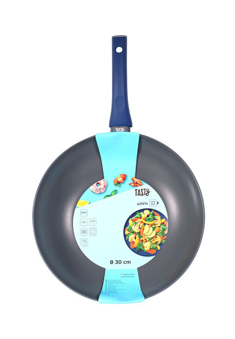 Tasty Wok Pan 30cm - Blue