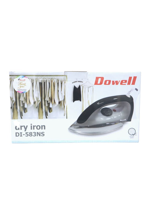 Dowell Lightweight Non-stick Soleplate Dry Iron 700g