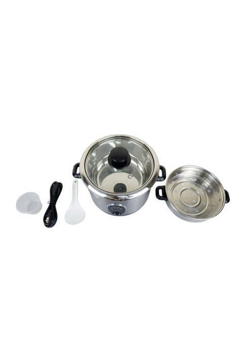 Dowell Stainless Rice Cooker with Accessories