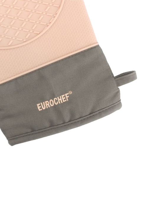 Eurochef Silicone Woven Mitt Milk Tea 18 x 1.5 x 18cm