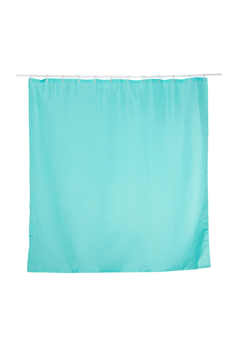 Home Choice Plain Shower Curtain with Ring 180 x 180cm
