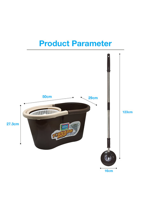 Mop Handle And Mop Refill Set