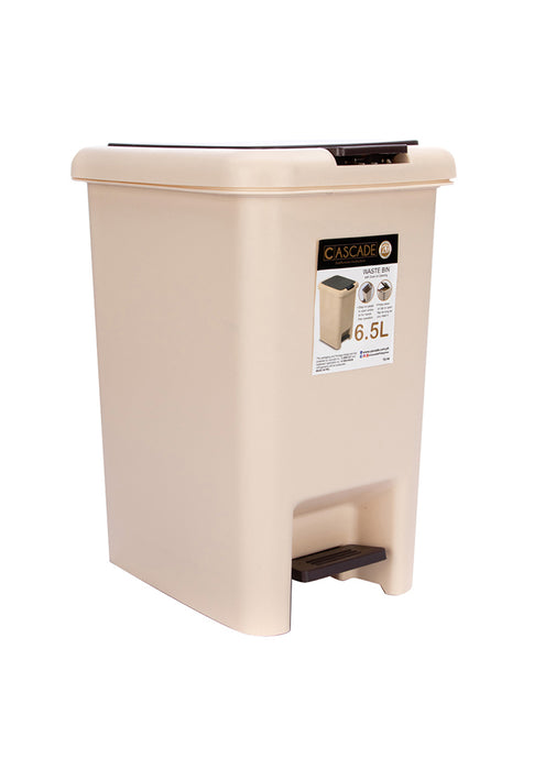 Pedal Waste Bin with Dual Lid Opening