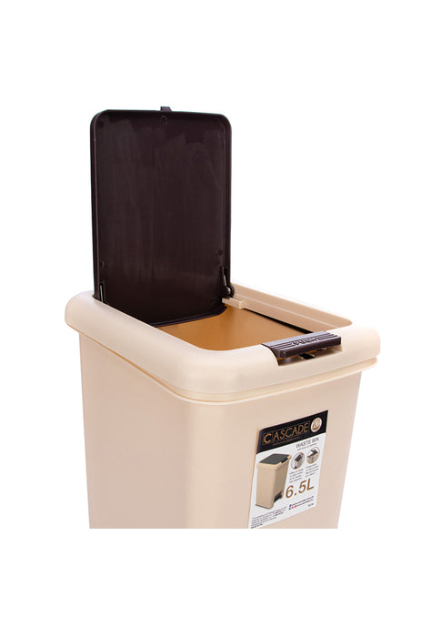 Pedal Waste Bin with Dual Lid Opening