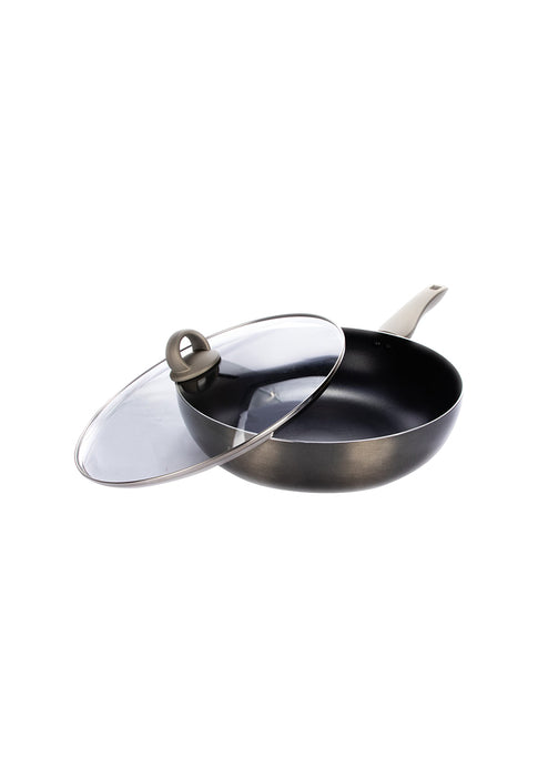 Platinum Induction Wok with Glass Lid